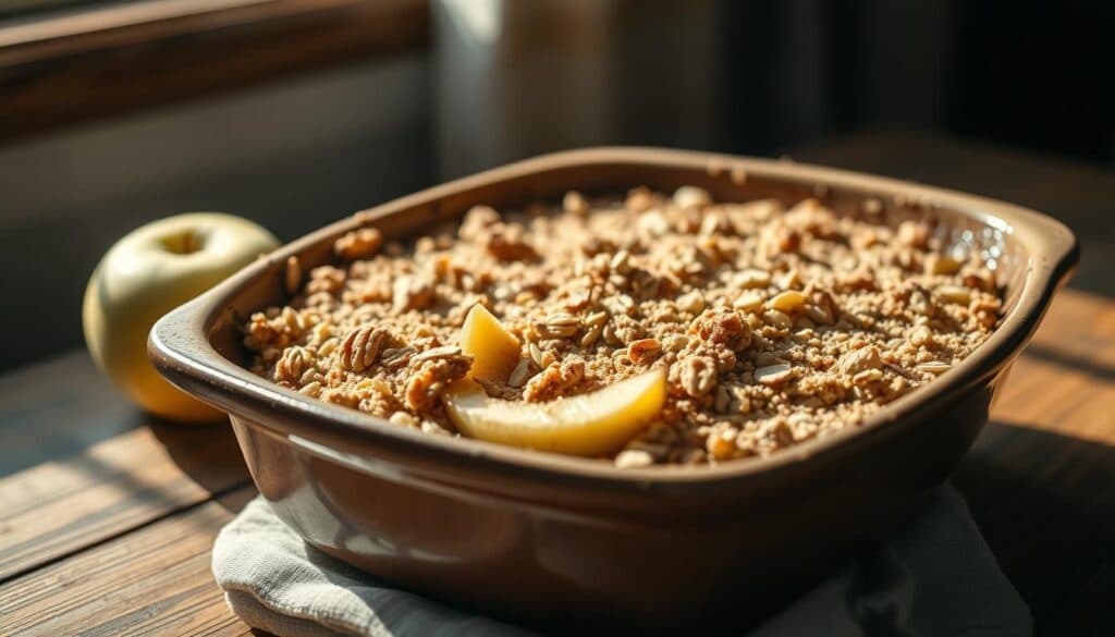 Apple Crumble Vegan