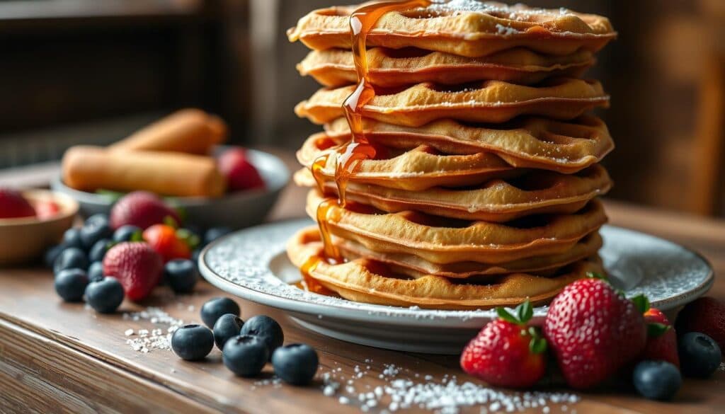Buttermilchwaffeln