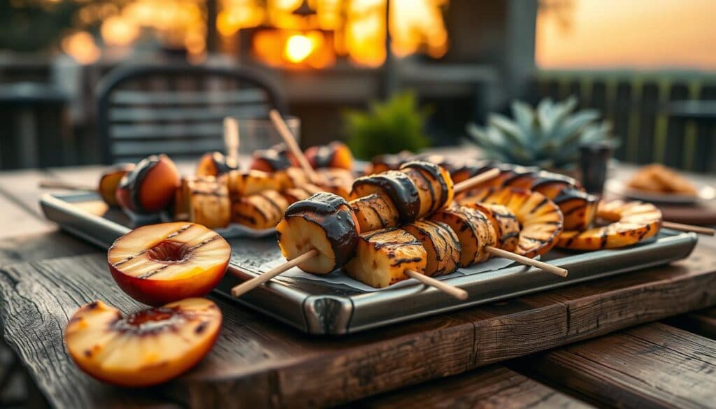 Gegrillte Desserts