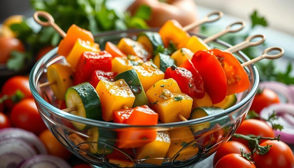Gemüsespieße Marinade Gemüsespieße Marinade