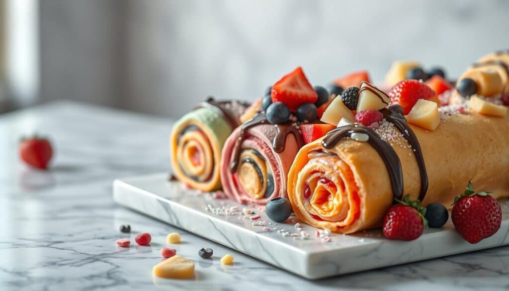 Ice Cream Rolls