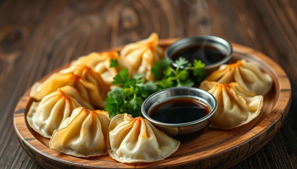Knusprige Gyoza Knusprige Gyoza