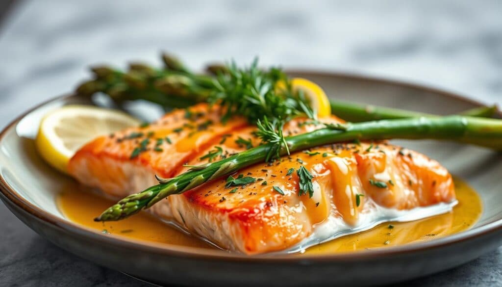 Lachs mit Spargel Lachs mit Spargel