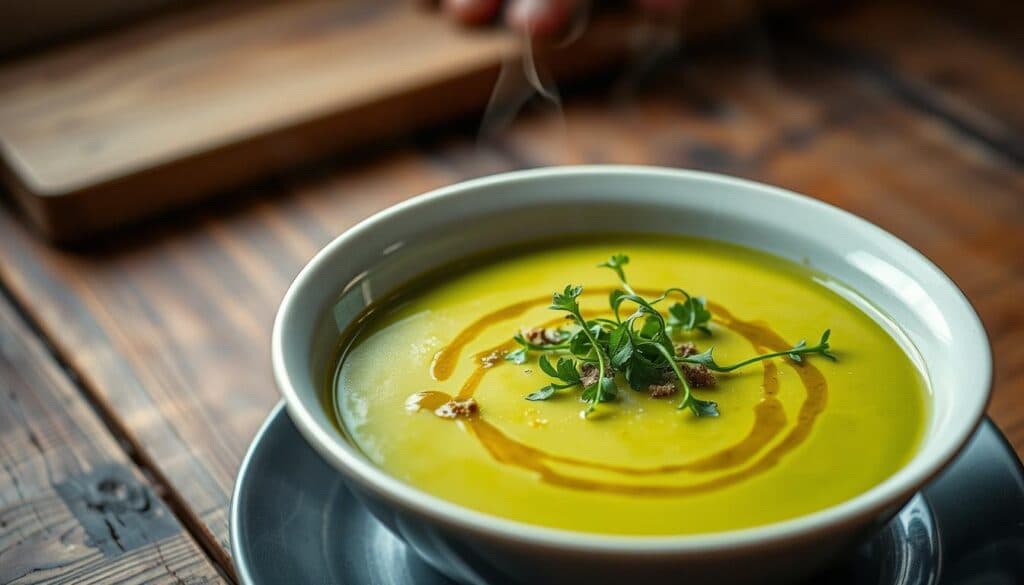 Moderne Erbsensuppe Moderne Erbsensuppe