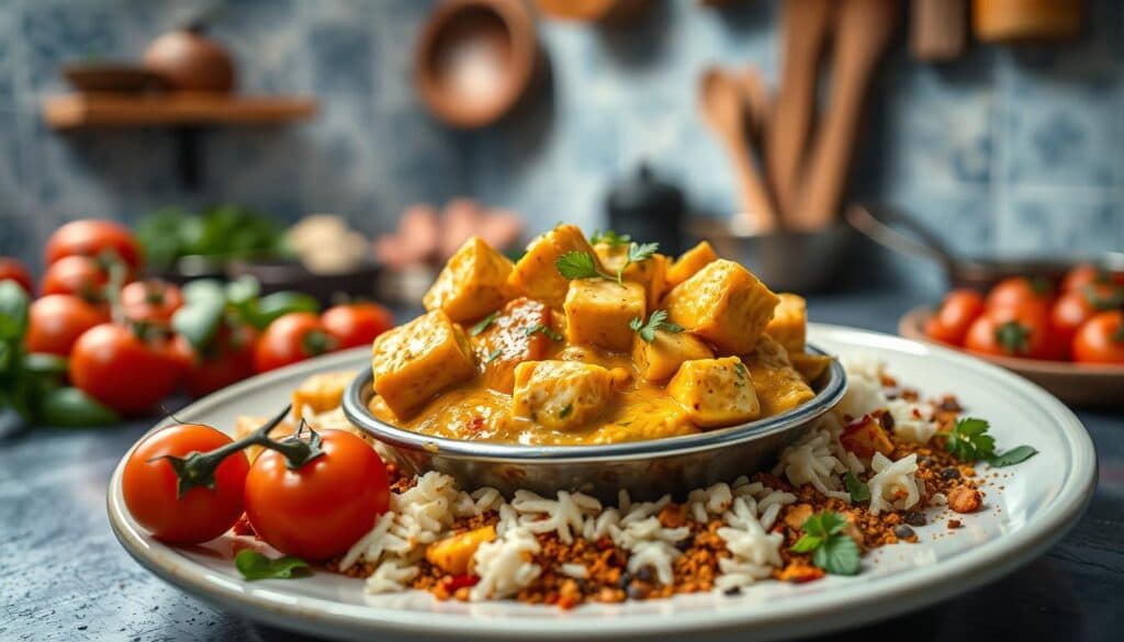 Paneer in Küche
