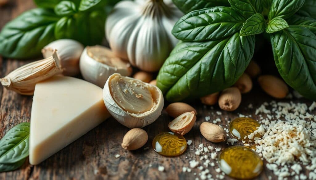 Pesto Genovese Zutaten Pesto Genovese Zutaten