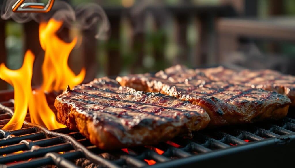 Steaks grillen