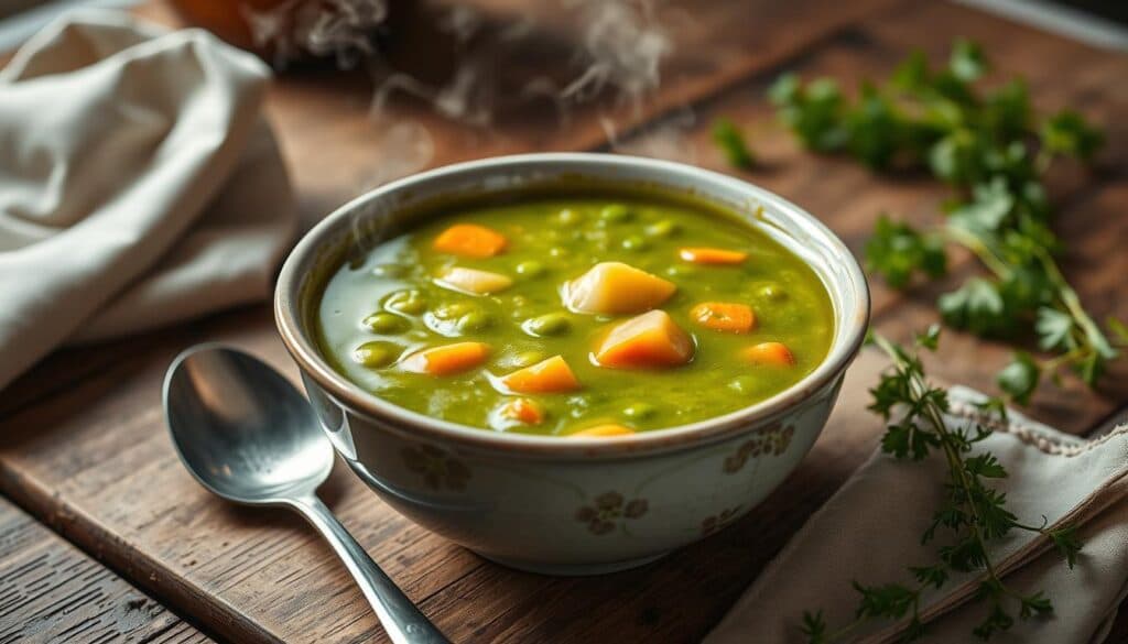 Traditionelle Erbsensuppe Traditionelle Erbsensuppe
