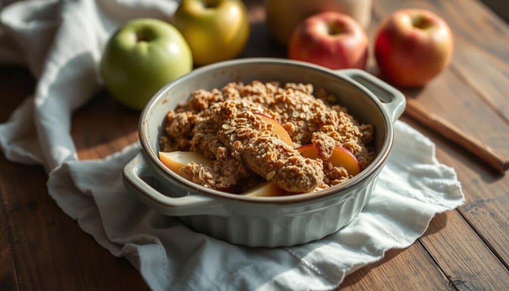Veganer Apple Crumble Veganer Apple Crumble