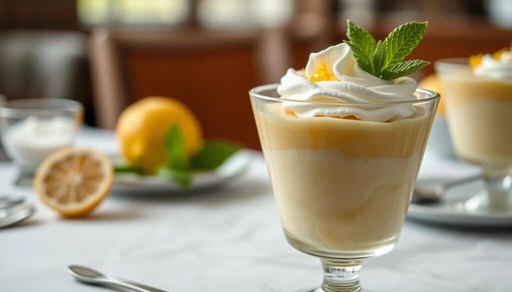 Zitronencreme Dessert Zitronencreme Dessert