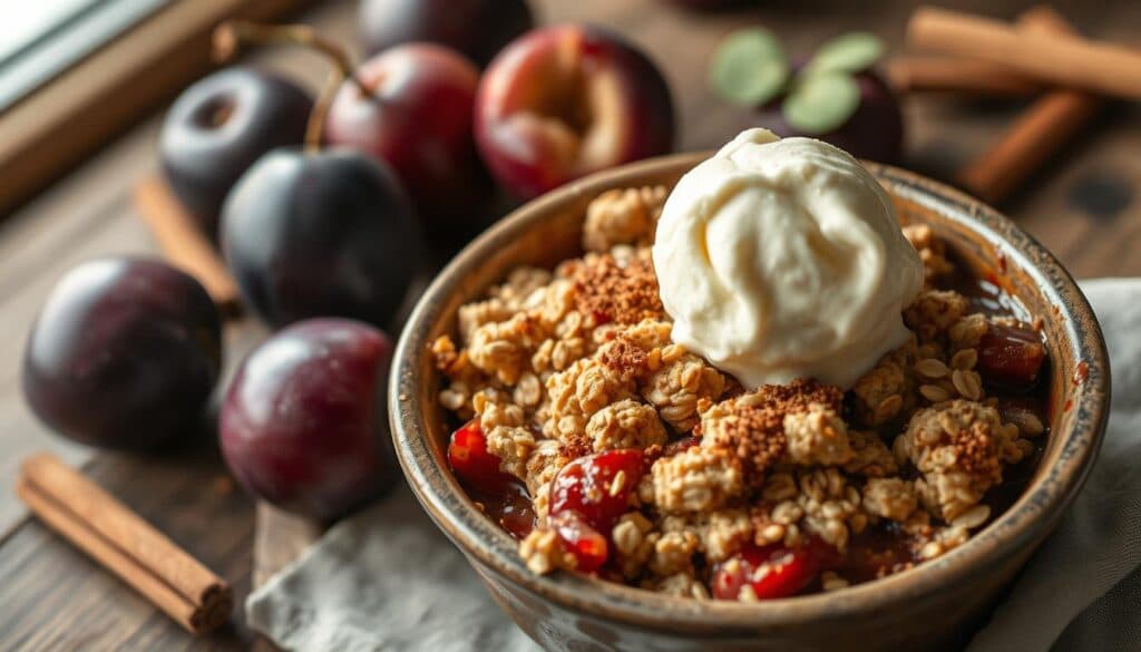 Zwetschgen Crumble