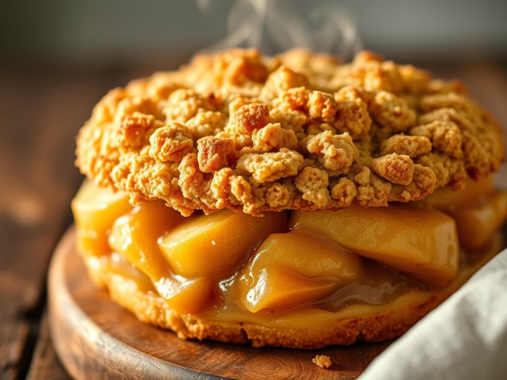 Apple Crumble Heißluftfritteuse