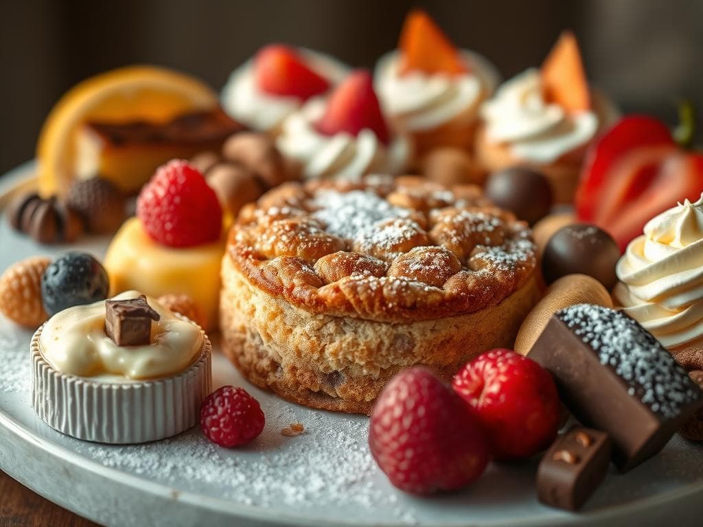Ameisenkuchen Dessert Kombinationen