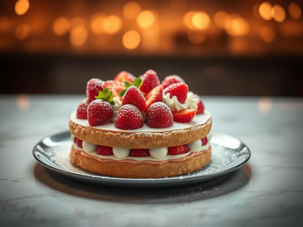 Erdbeer-Mascarpone Torte für besondere Anlässe Erdbeer-Mascarpone Torte für besondere Anlässe