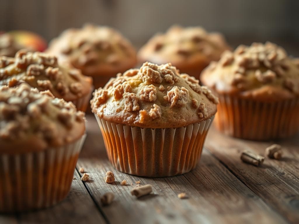 Saftige Bratapfel Muffins Rezept