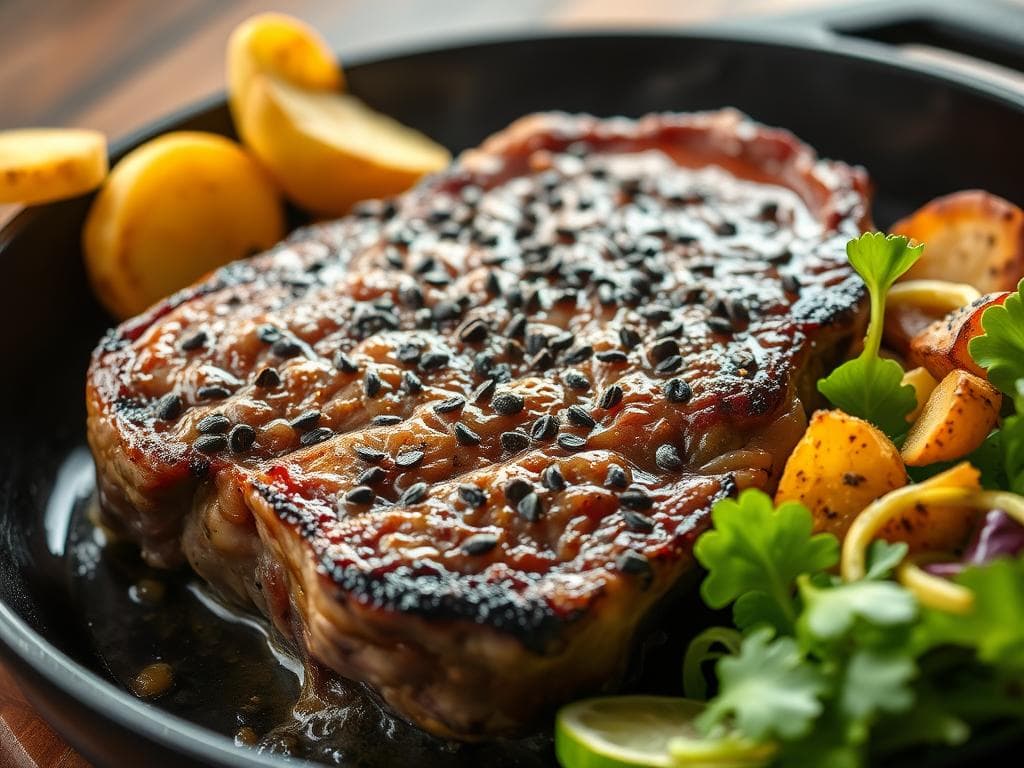 Steak au poivre