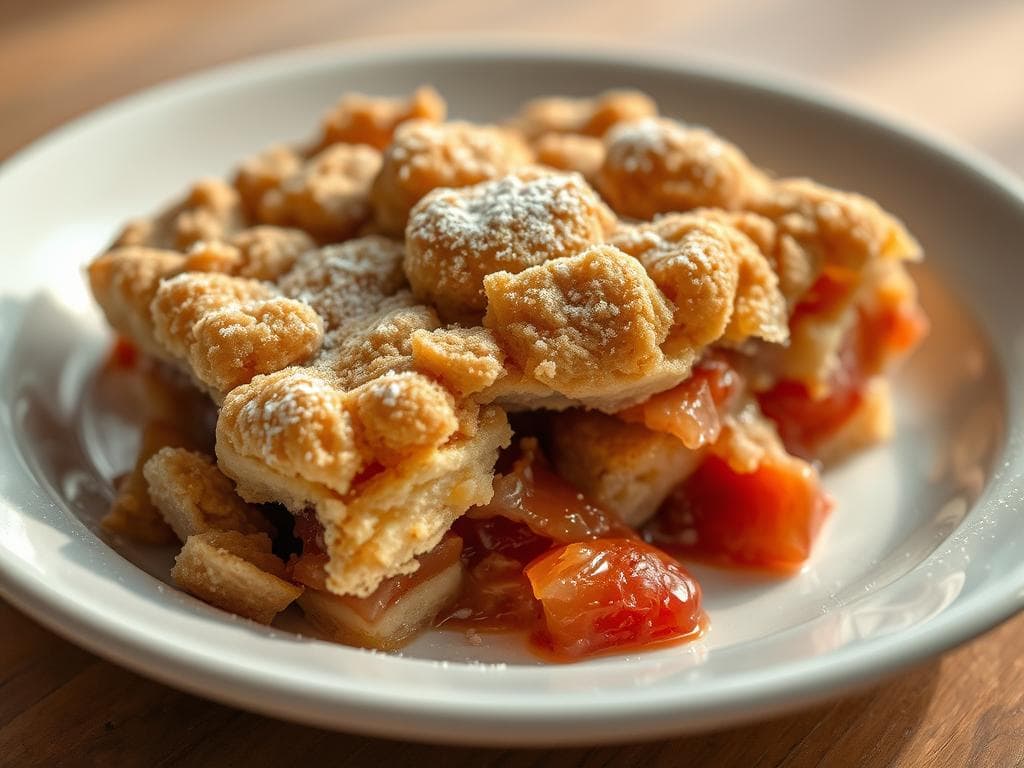 Isst man Crumble warm oder kalt
