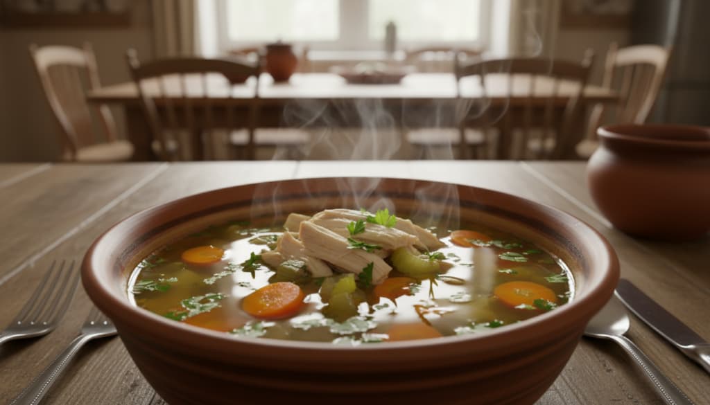Hühnersuppe