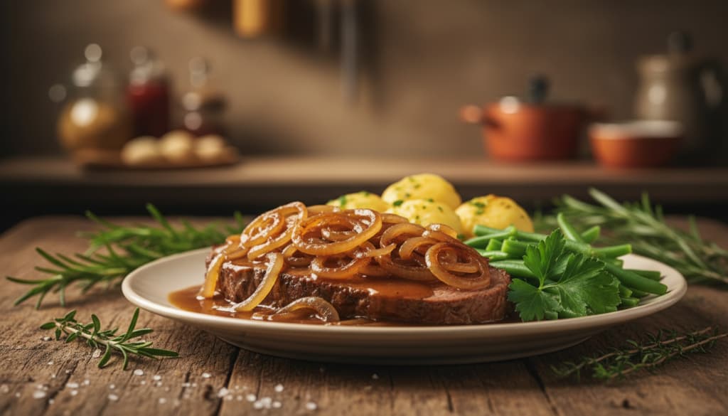 Zwiebelrostbraten