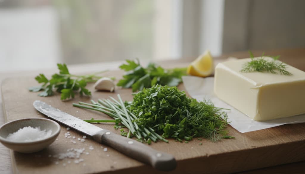 Kräuterbutter Zutaten Kräuterbutter Zutaten
