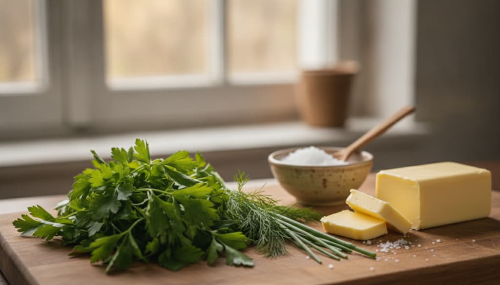 Welche Kräuter kommen in Kräuterbutter