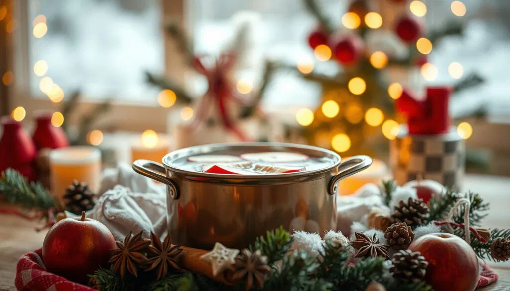 Apfelpunsch für Weihnachtsfeste