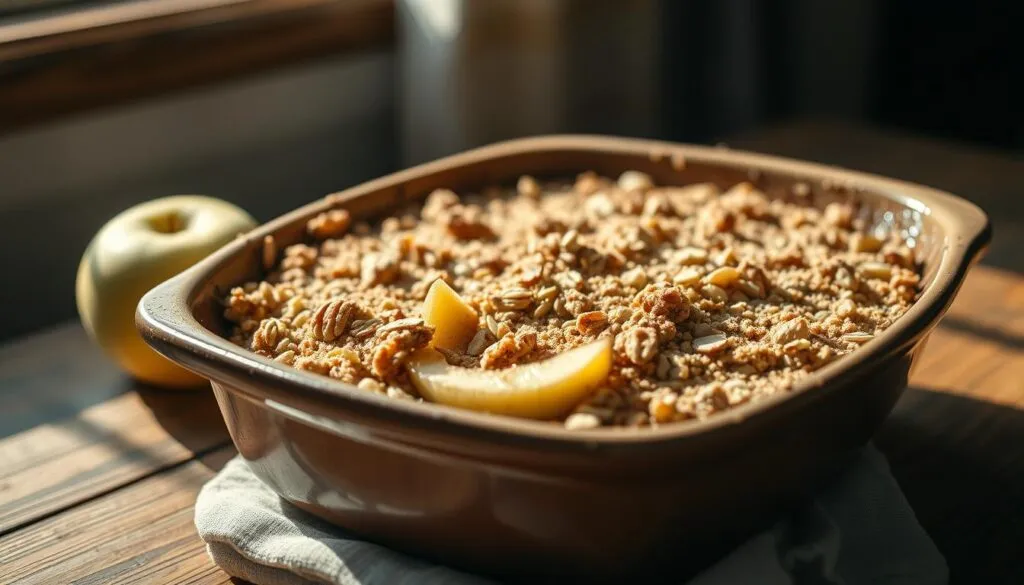 Apple Crumble Vegan