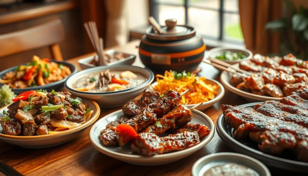 Asiatische Rindfleischgerichte Asiatische Rindfleischgerichte