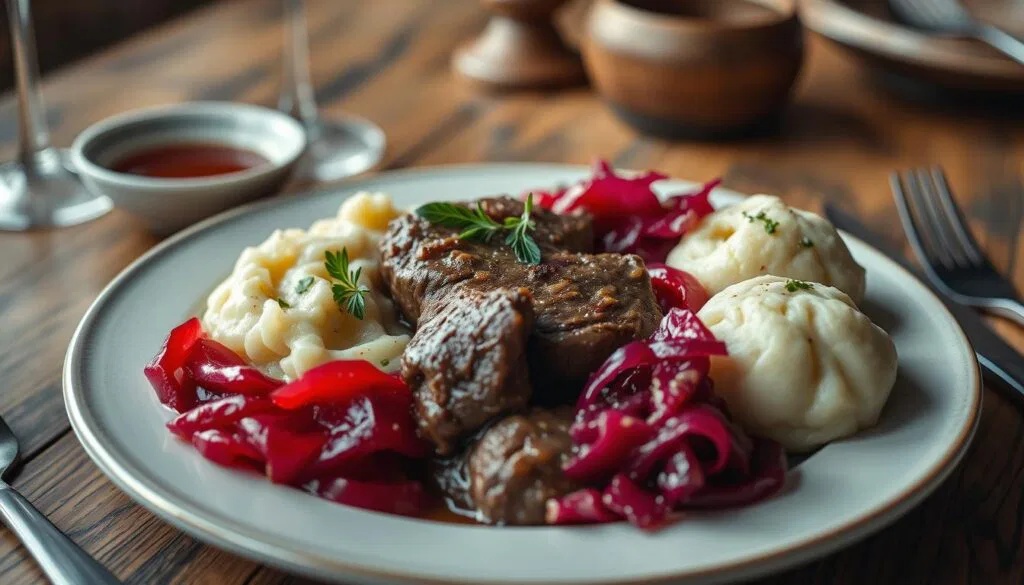 Beilagen zum Rinderschmorbraten