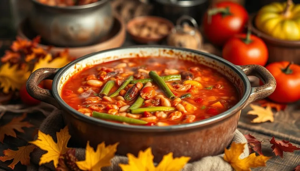 Bohnen Tomaten Eintopf
