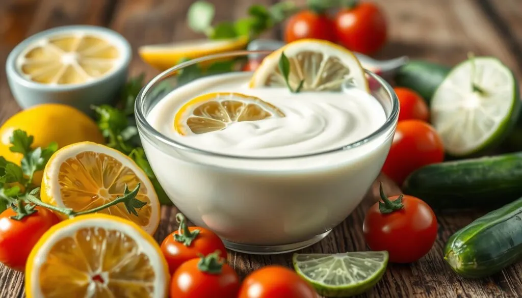 Buttermilch Zitronen Dressing