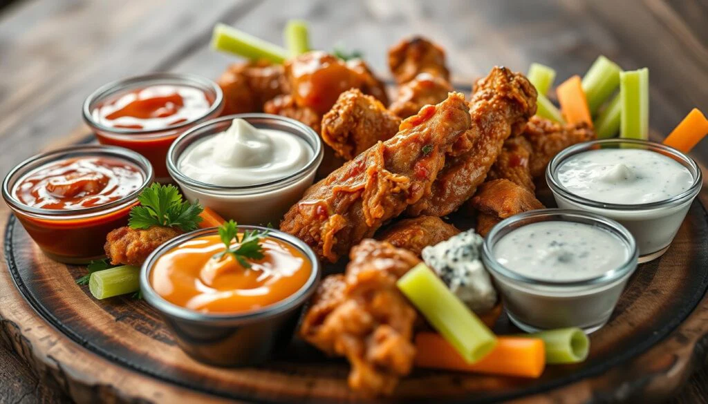 Chicken Wings Dips and Sides