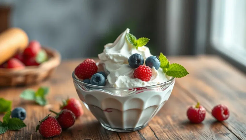 Cremiges Joghurteis Cremiges Joghurteis