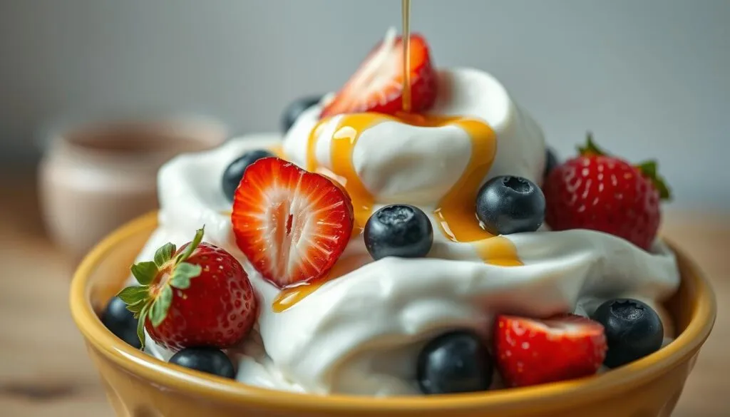 Cremiges Joghurteis