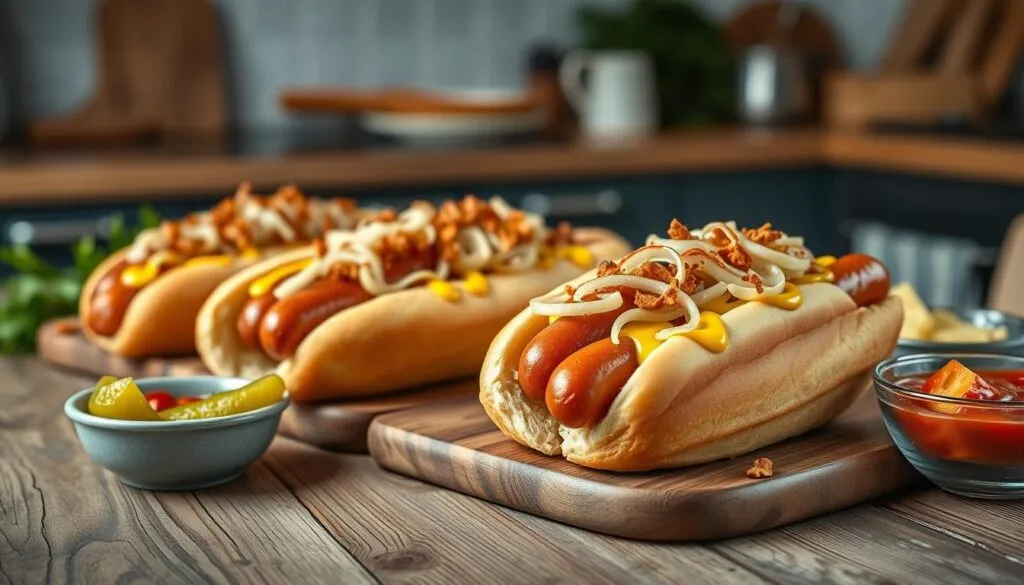 Dänische Hot Dogs