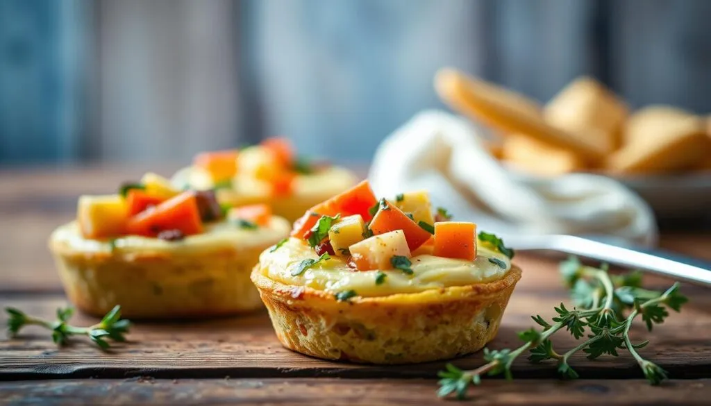 Ei-Muffins mit Gemüse