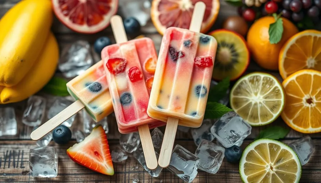 Eis am Stiel selber machen