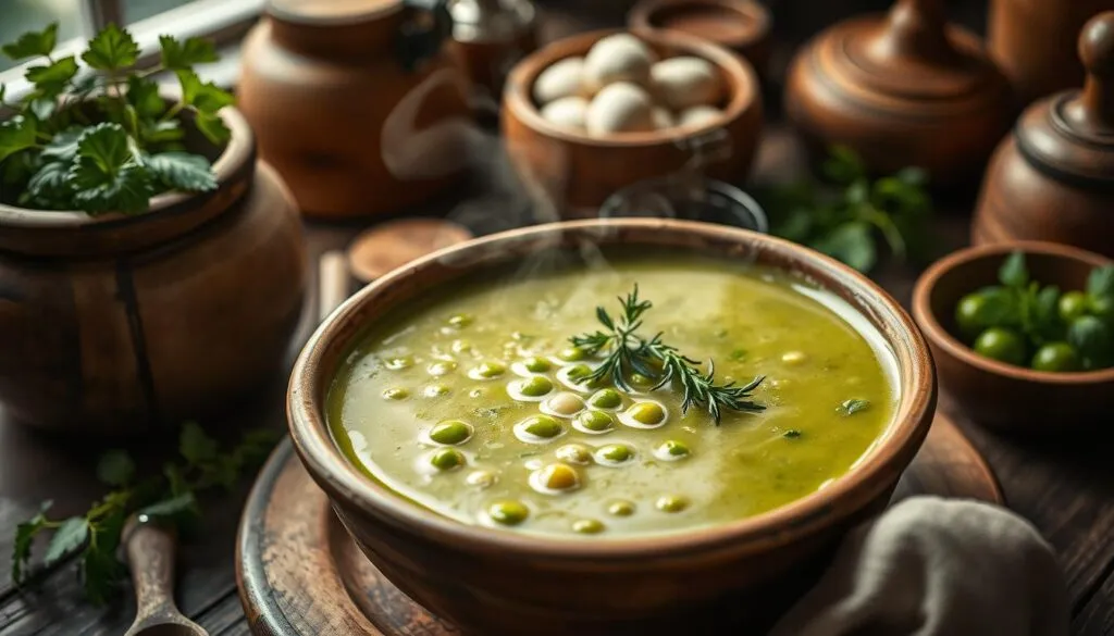 Erbsensuppe wie Oma