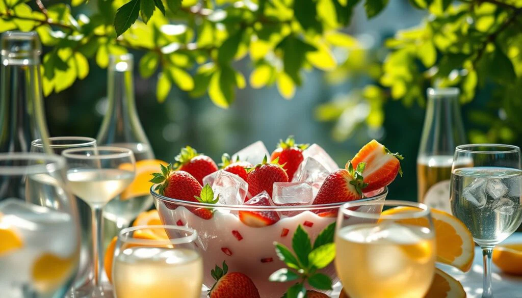 Erdbeerbowle Getränke