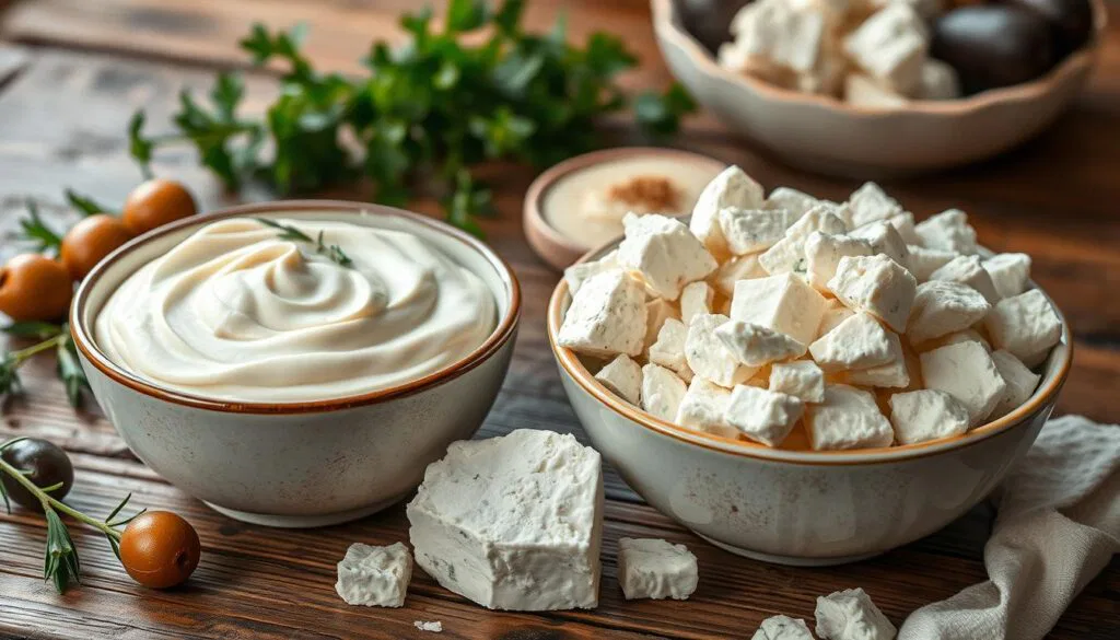 Fetacreme vs. Feta Vergleich