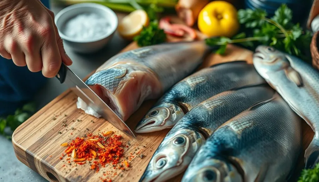Fischzubereitungsmethoden