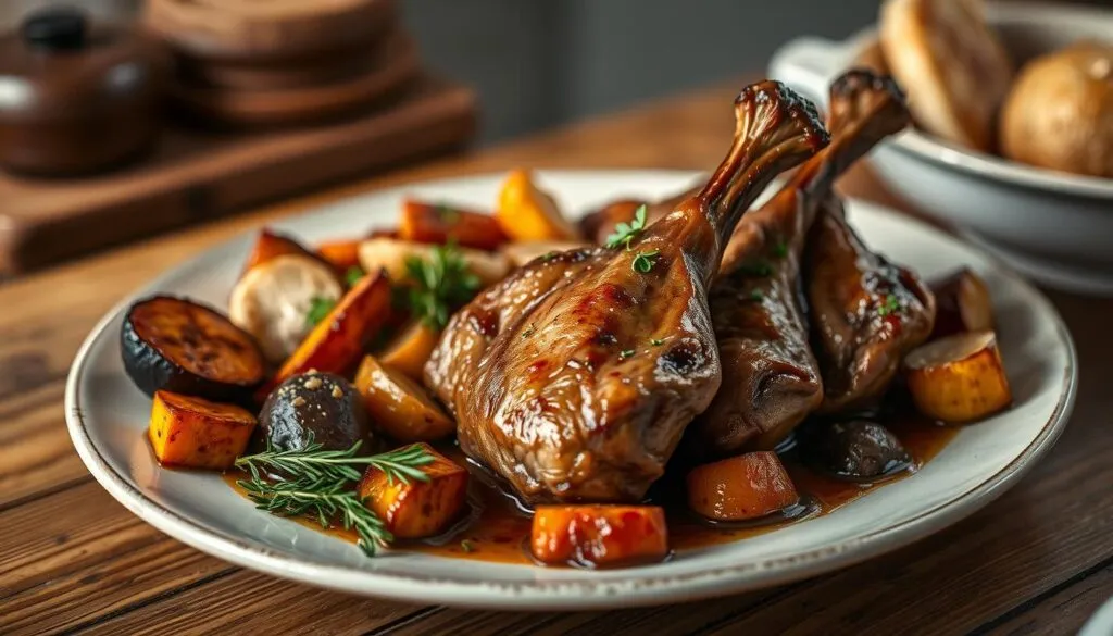 Geschmorte Entenkeule Geschmorte Entenkeule