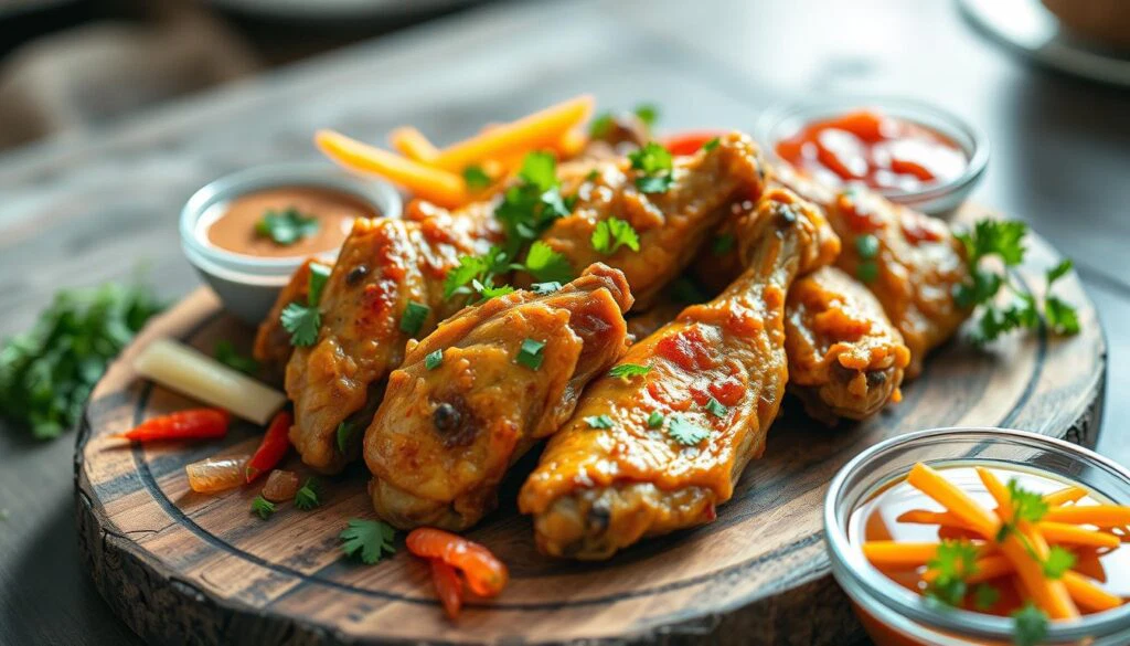 Gesunde Chicken Wings