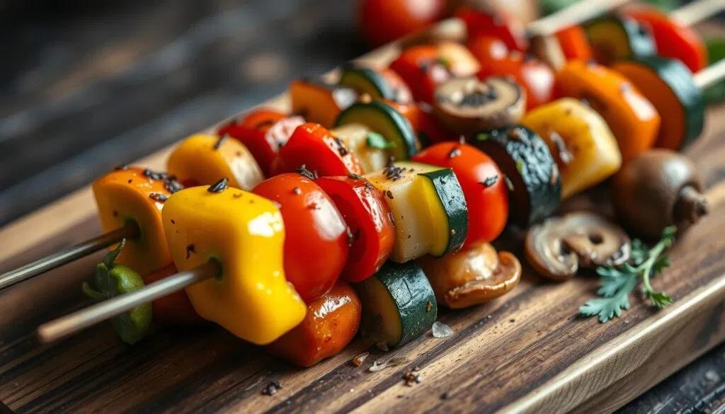 Gesunde Gemüsespieße Gesunde Gemüsespieße