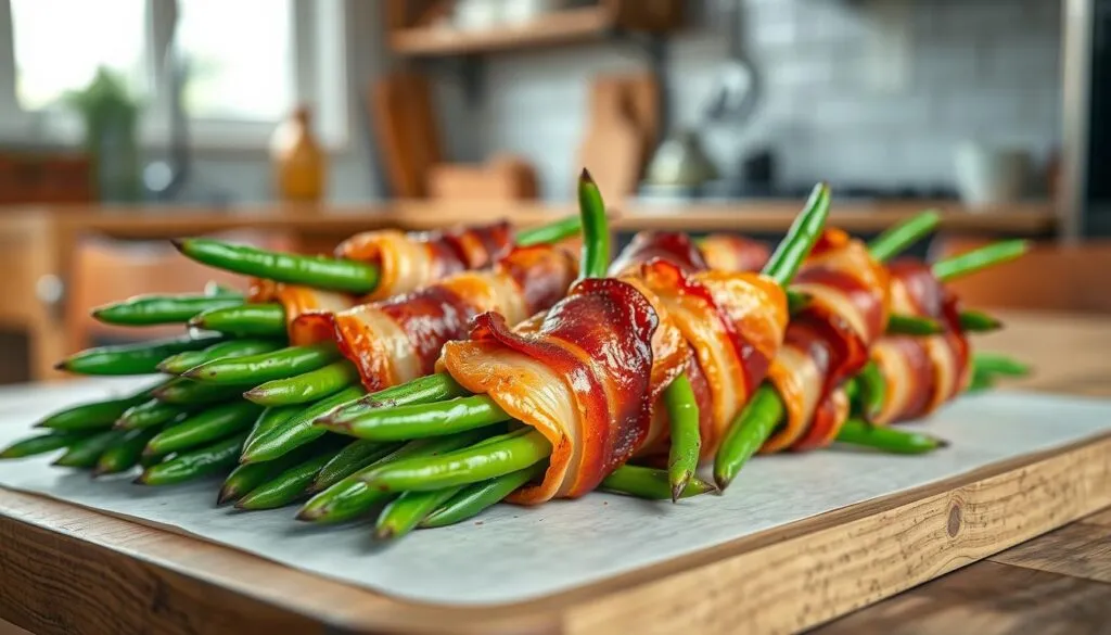 Grüne Bohnen im Speckmantel Grüne Bohnen im Speckmantel