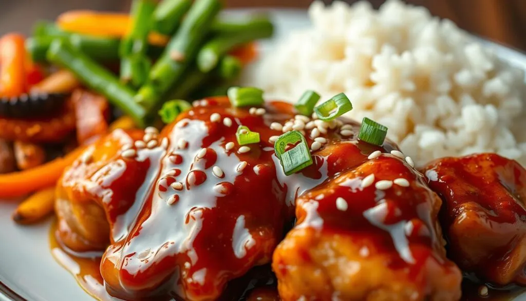 Hähnchen asiatisch