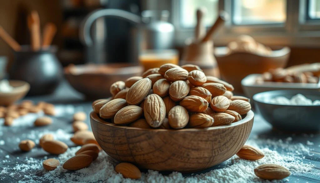 Hochwertige Mandeln für Konditorrezepte