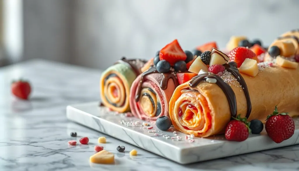 Ice Cream Rolls