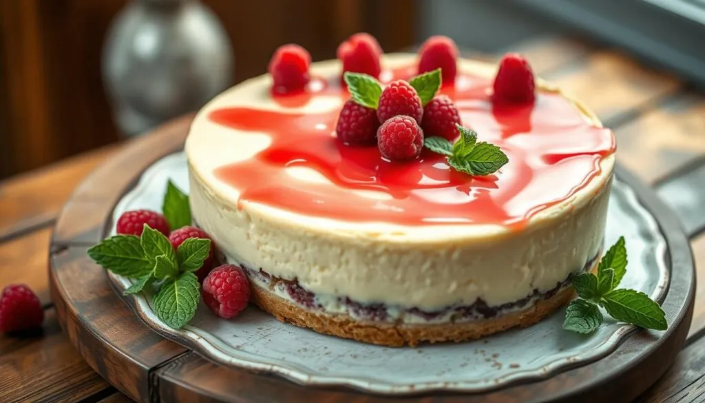 Käsekuchen dekorieren Käsekuchen dekorieren