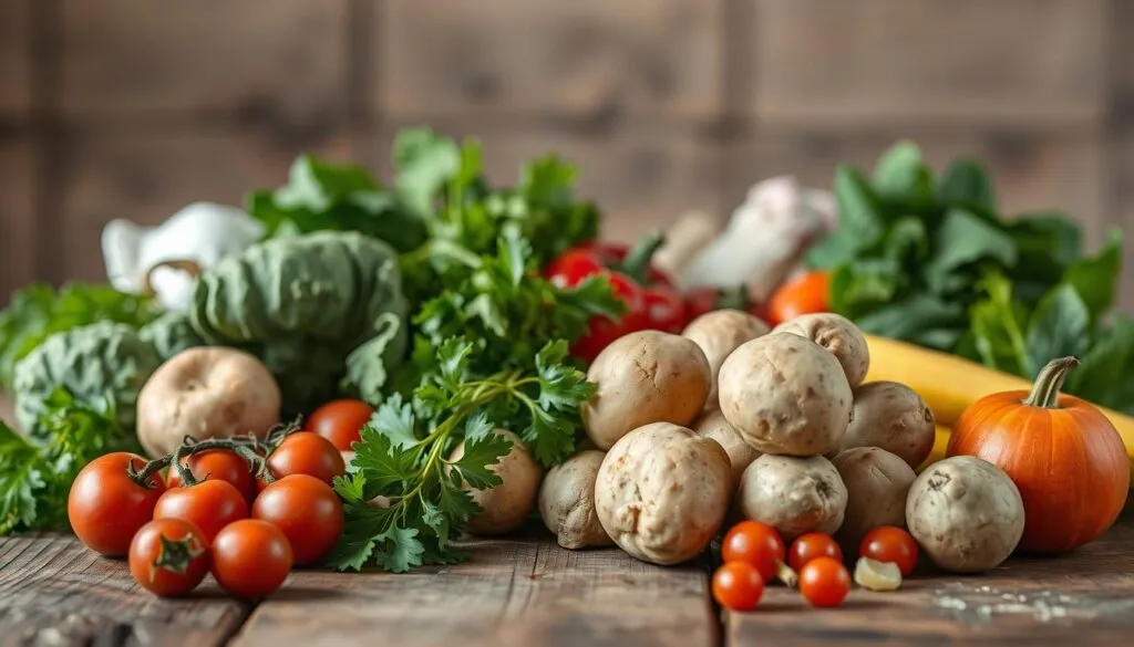 Kartoffeln und Gemüse Kartoffeln und Gemüse